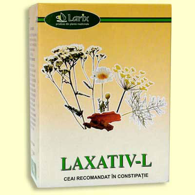 Cutia de Ceai Laxativ - L